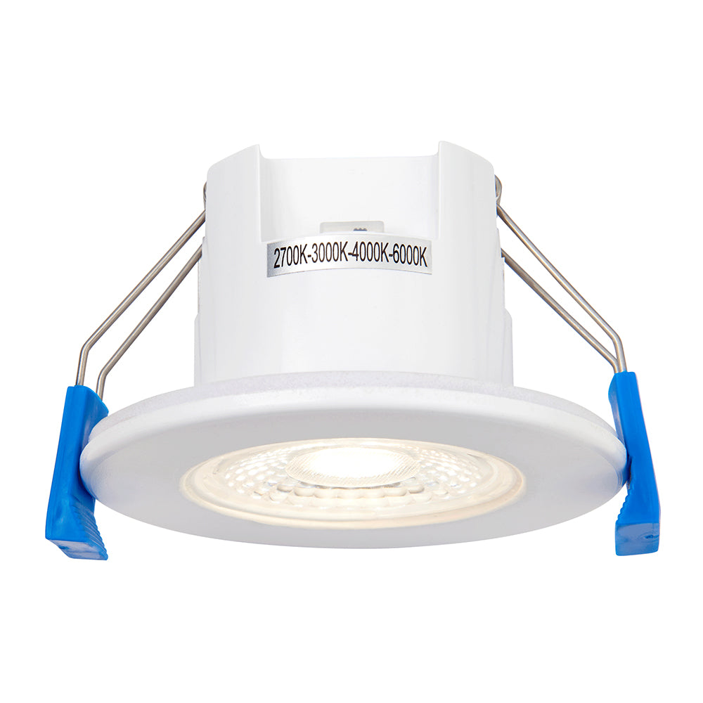 4CCT LITE | LED Fire Rated Downlight | Dimmable 5W 5200lm | IP65 | White