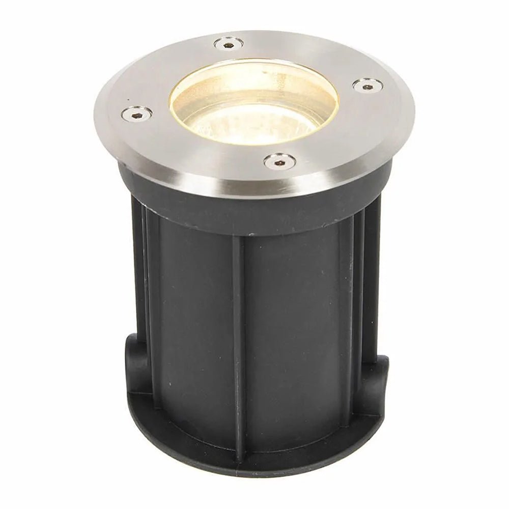 PAN | LED Outdoor Ground & Drive - Over Light | CCT 3000K 4000K 6000K | GU10 IP67 | Stainless Steel - LightHub Direct