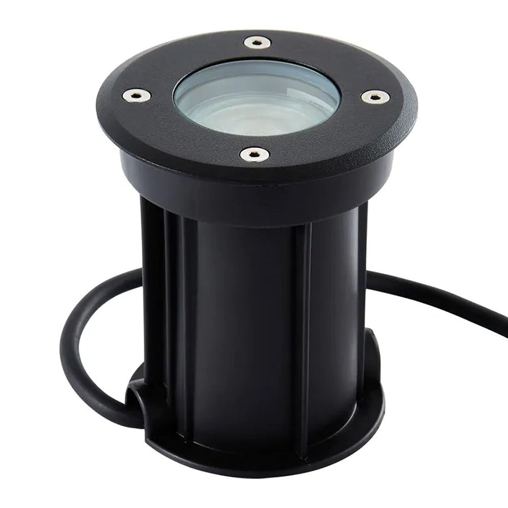 PAN | LED Outdoor Ground & Drive - Over Light | CCT 3000K 4000K 6000K | GU10 IP67 | Black - LightHub Direct