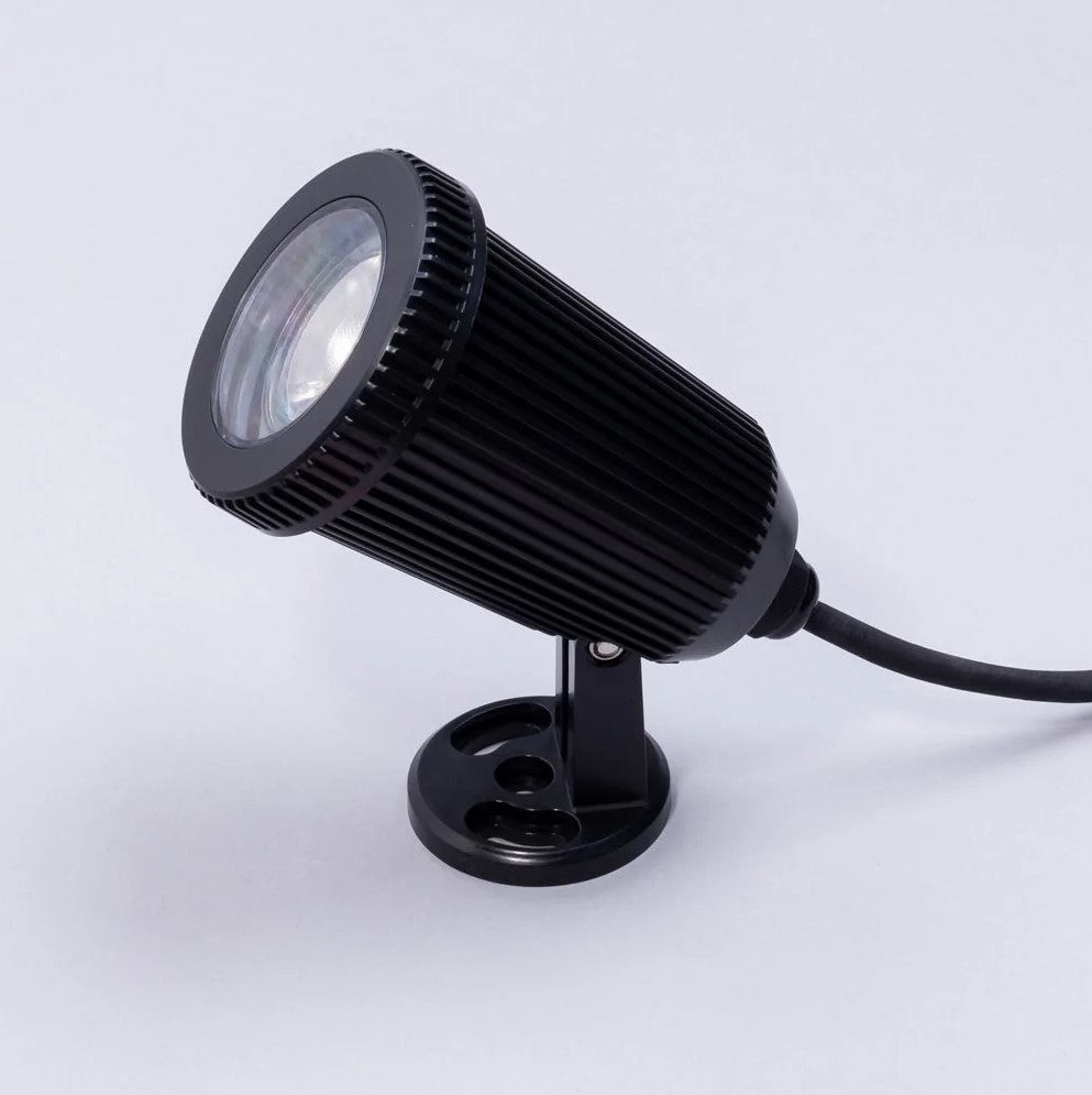 90° Adjustable Outdoor Garden Wall or Spike Ground Spot Light | GU10 | IP65 | Black
