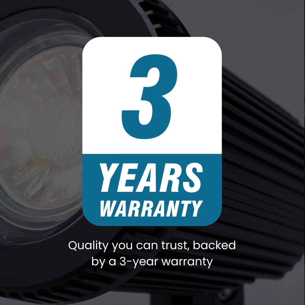 90° Adjustable Outdoor Garden Wall or Spike Ground Spot Light | GU10 | IP65 | Black