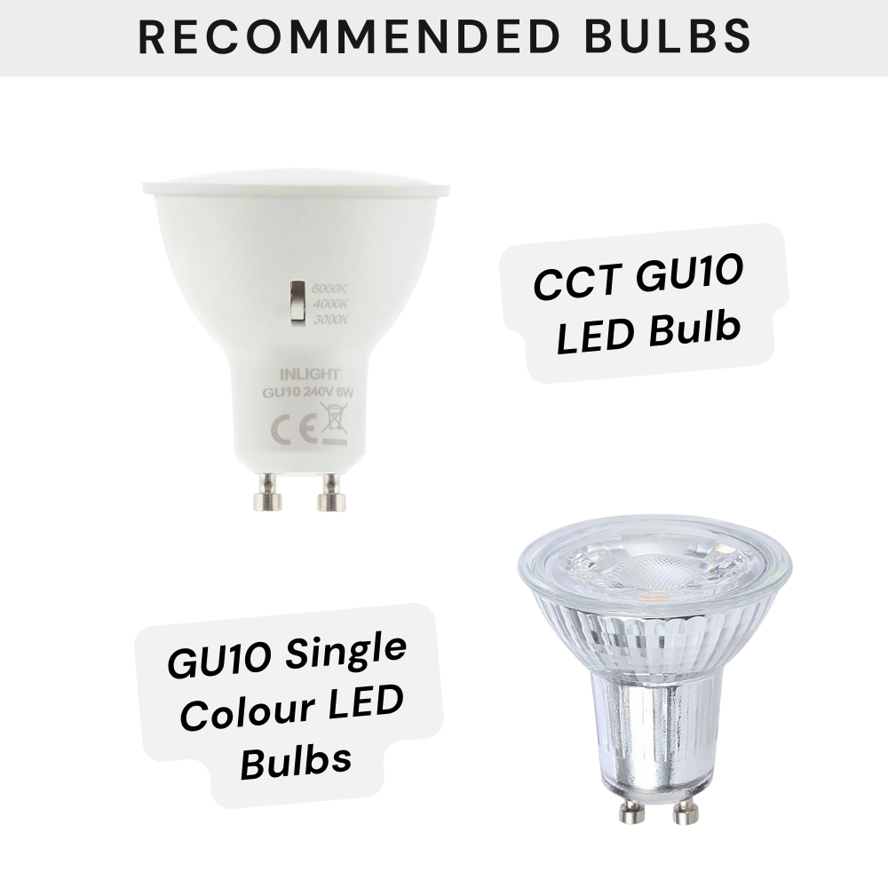 90° Adjustable Outdoor Garden Wall or Spike Ground Spot Light | GU10 | IP65 | Black