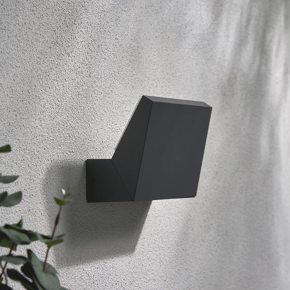 RAYU | Outdoor Up or Down Wall Light | Ideal for Porches & Exterior Area | LED 4000K Neutral White | IP65 | Anthracite - LightHub Direct