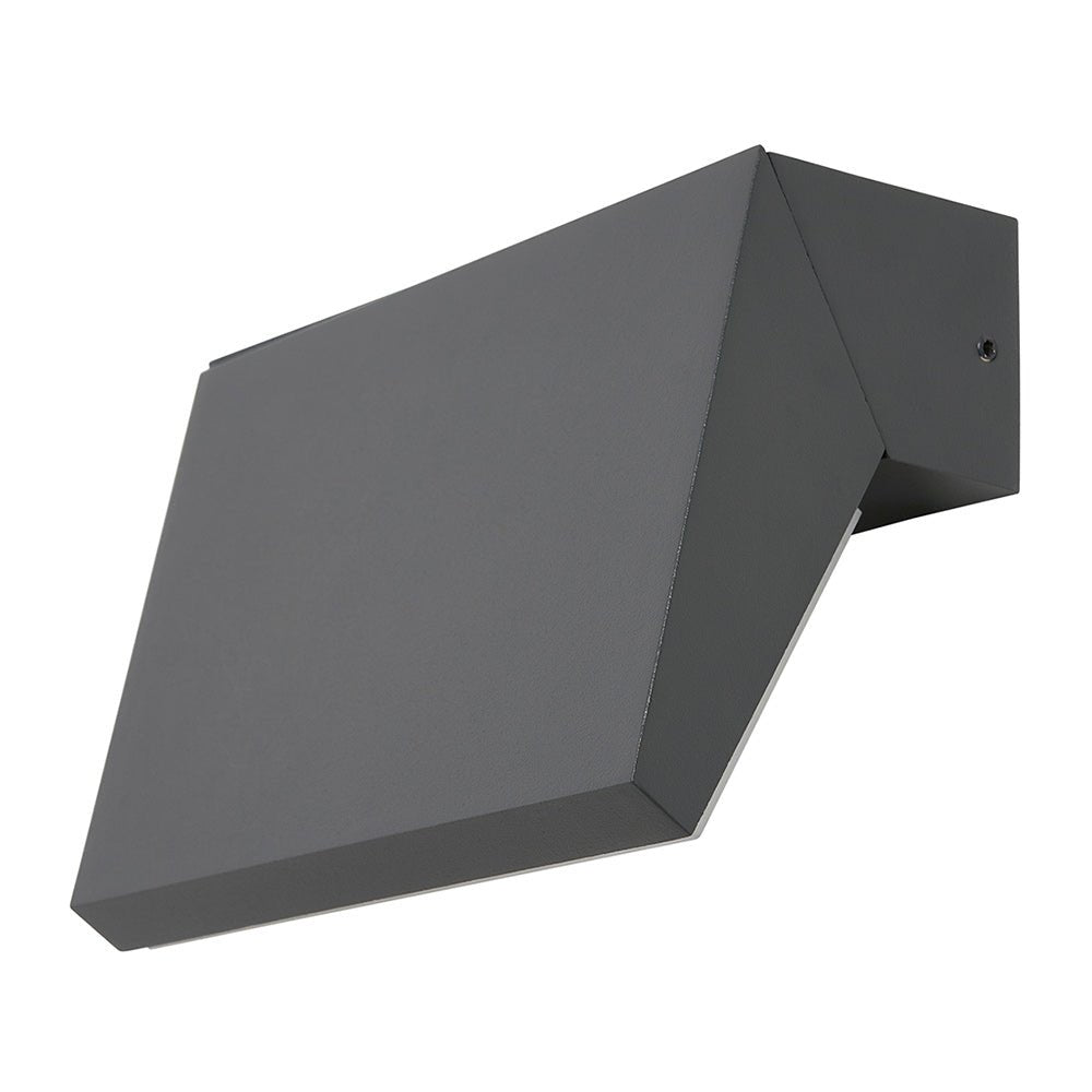 RAYU | Outdoor Up or Down Wall Light | Ideal for Porches & Exterior Area | LED 4000K Neutral White | IP65 | Anthracite - LightHub Direct
