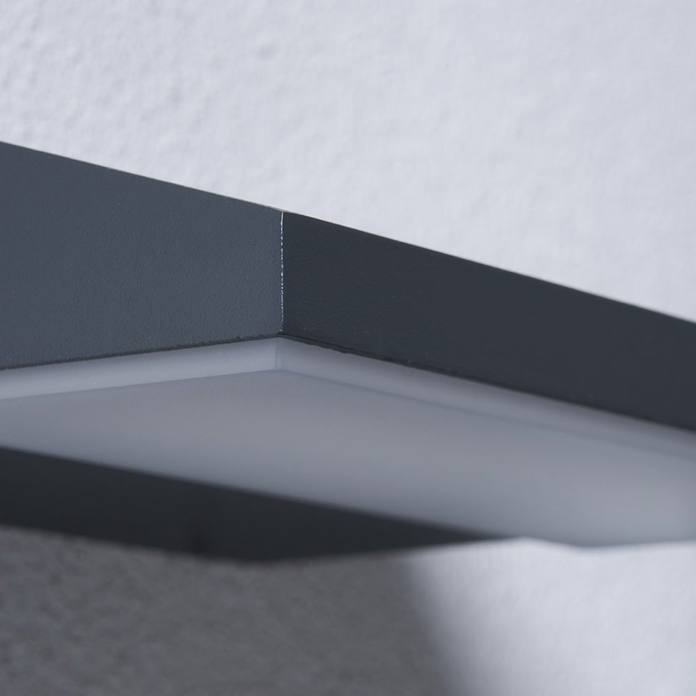 RAYU | Outdoor Up or Down Wall Light | Ideal for Porches & Exterior Area | LED 4000K Neutral White | IP65 | Anthracite - LightHub Direct
