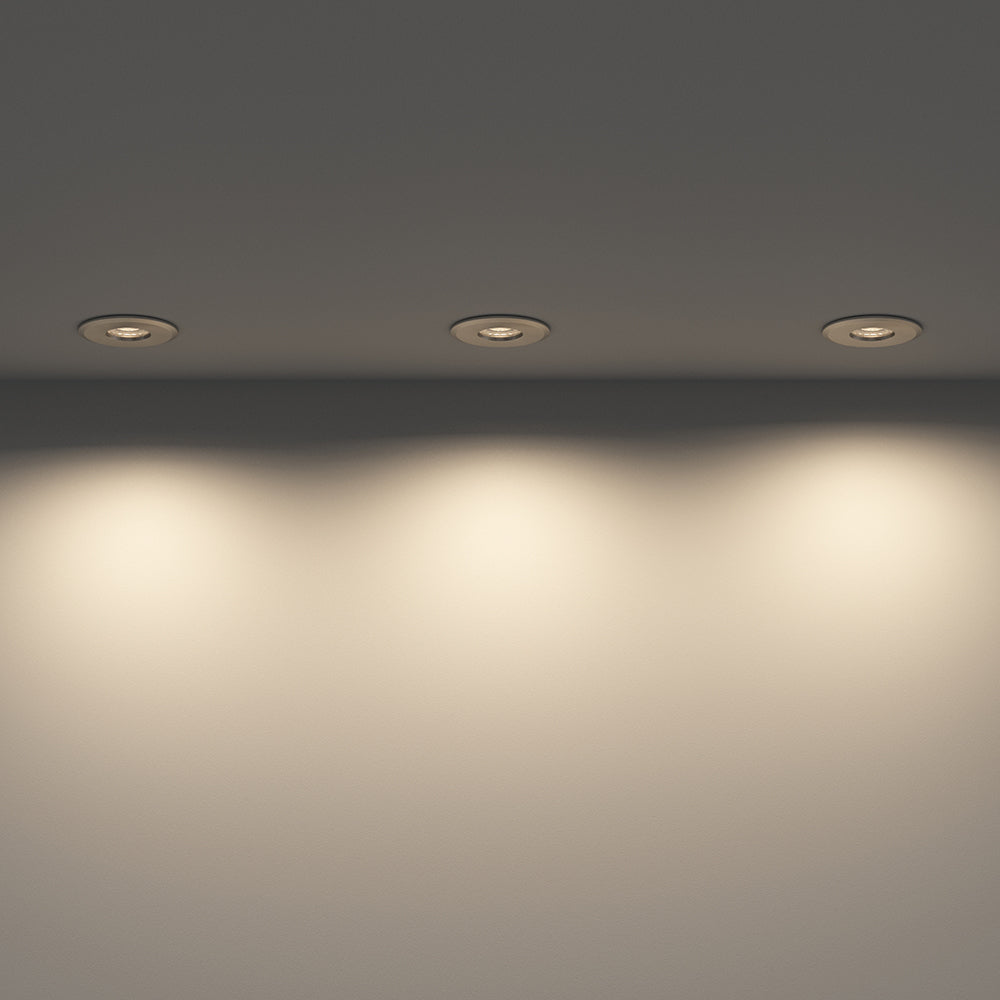 Buy Showerlight GU10 Brushed Chrome Downlights In Stock Now LightHub