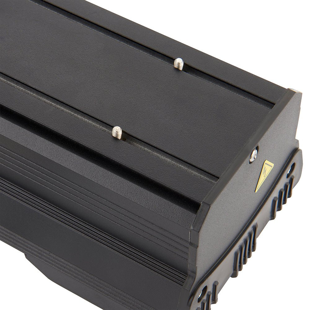 HELIOS Highbay Linear Industrial Ceiling Light for Warehouses & Commercial | LED 200W 14000lm | 4000K Neutral White | IP42 | Black - LightHub Direct