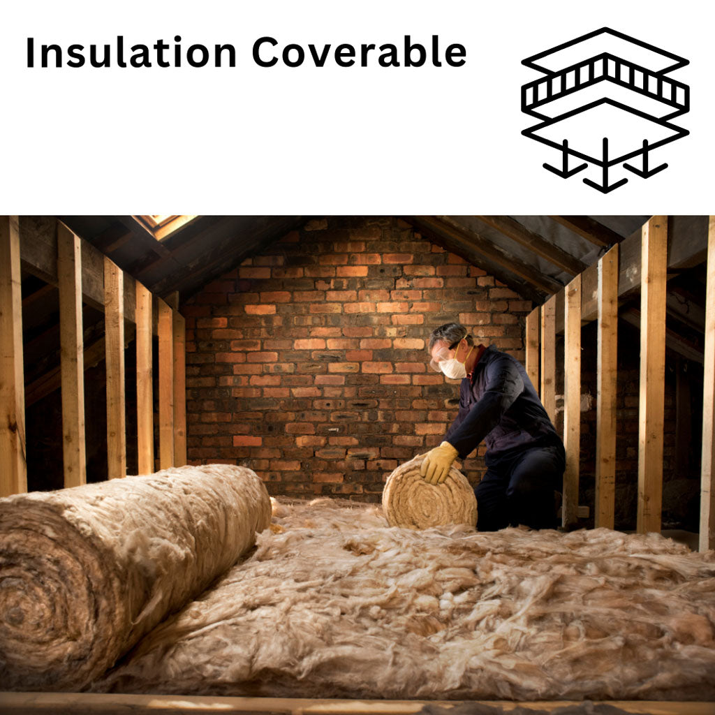 Fire Rated Dimmable Downlight Fitting | LED 5W 480lm | 3000K Warm White | IP65 | White