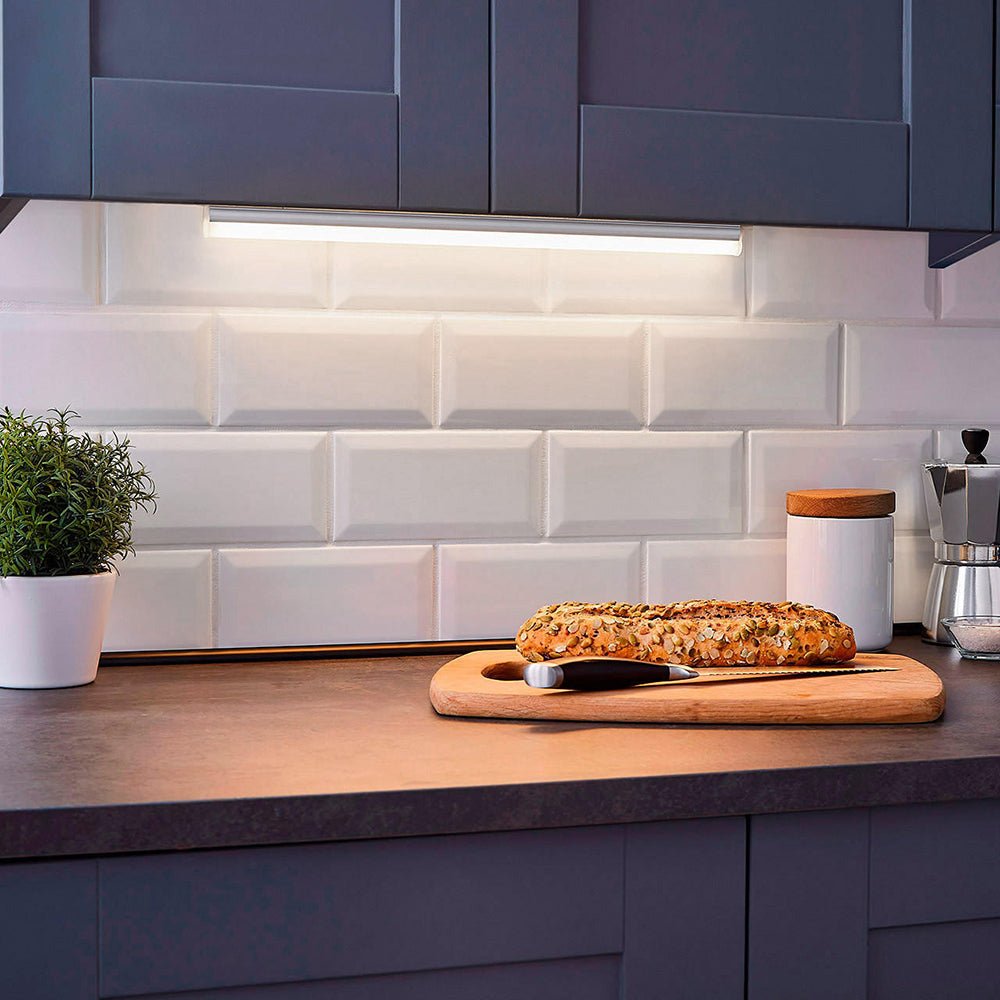 LED Kitchen Under Cabinet Link Strip Light | 14W 1540lm | IP20 | Warm to Cool White LED | 903mm - LightHub Direct