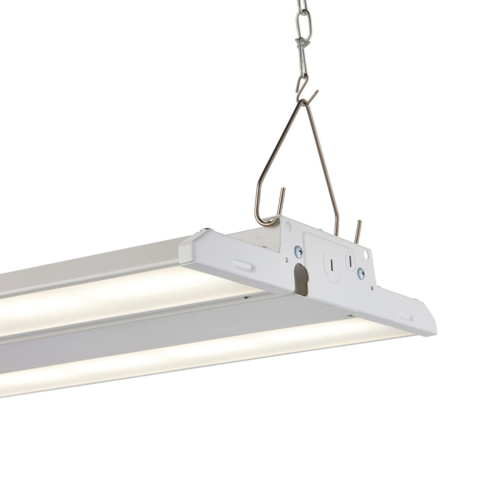 APOLLO | Lowbay Industrial Ceiling Light for Warehouses & Commercial | LED 100W 14000lm | 6000K Daylight White | IP20 | White