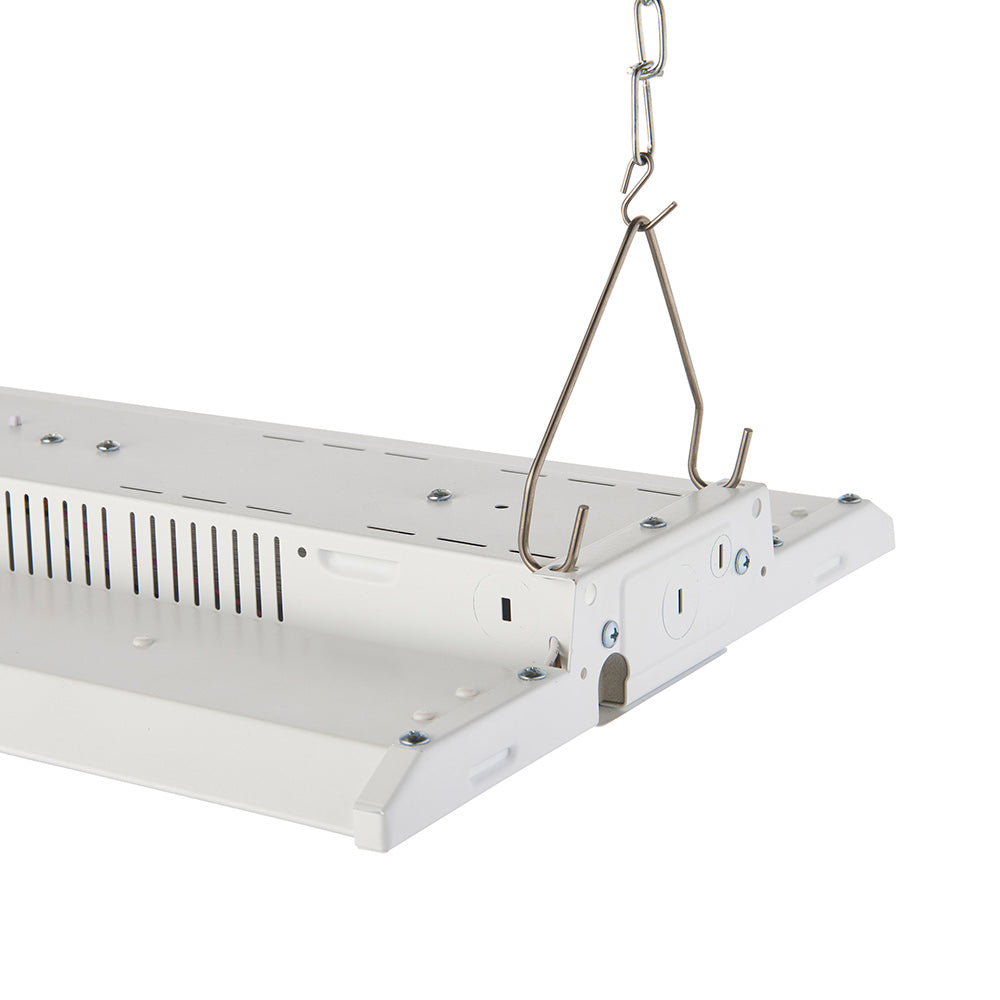 APOLLO | Lowbay Industrial Ceiling Light for Warehouses & Commercial | LED 100W 14000lm | 6000K Daylight White | IP20 | White