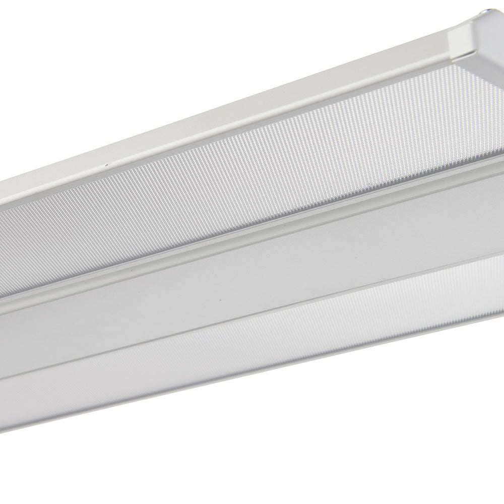 APOLLO | Lowbay Industrial Ceiling Light for Warehouses & Commercial | LED 100W 14000lm | 6000K Daylight White | IP20 | White