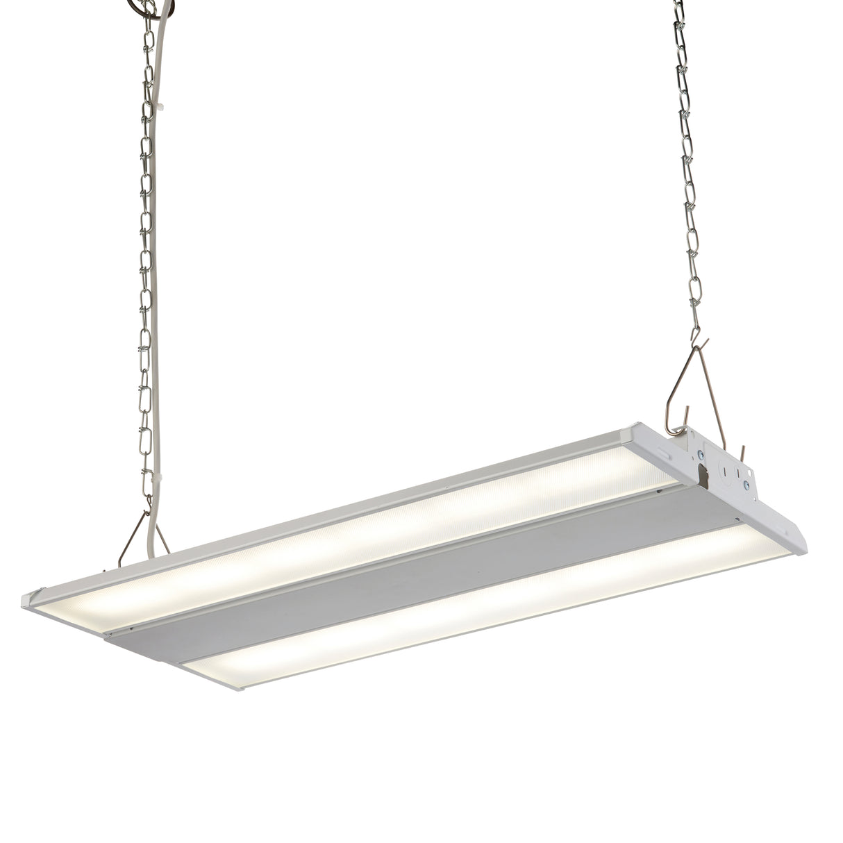 APOLLO | Lowbay Industrial Ceiling Light for Warehouses & Commercial | LED 100W 14000lm | 6000K Daylight White | IP20 | White