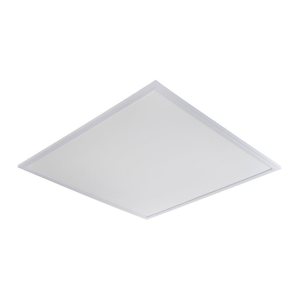 AIRO | 600x600mm Recessed Panel Light | 3hr Emergency Function | 4000K Neutral White | LED 30W 3600lm | For Suspended Modular Ceiling Tile | 6 Pack - LightHub Direct