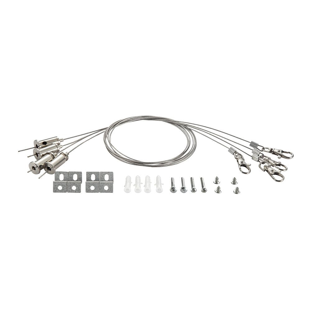 Stratus | LED Panel Suspension Kit 200 - 1000mm - LightHub Direct