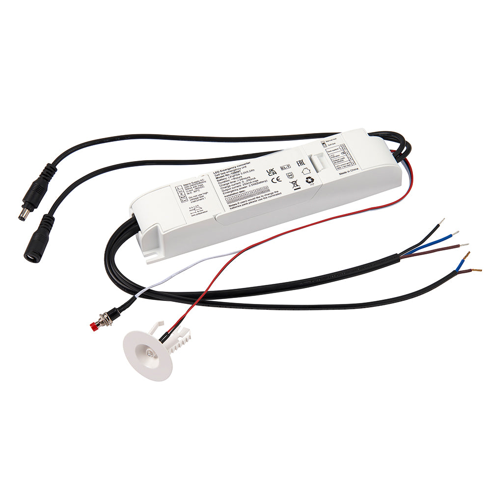 Paragon | LED Recessed Round Commercial Downlight Fitting | 23-29W 4060lm | CCT Tri-Colour | IP20 | Self Test Emergency