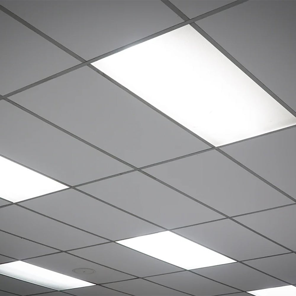 STRATUS PRO | LED 1200x600mm | TP(a) Rated Recessed Light Panels | 6000K | 40W 5600lm IP40 | Office Suspended Ceiling White - LightHub Direct