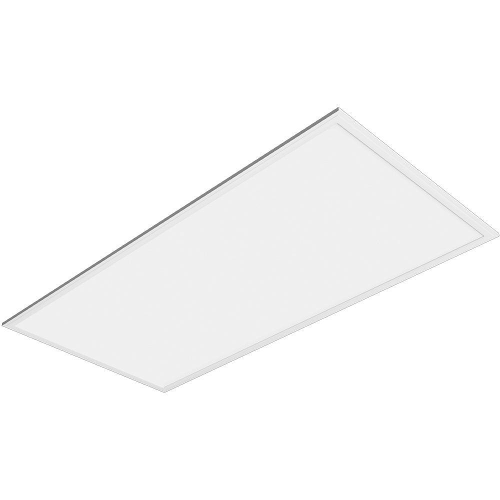 Emergency Selt Test PRO TPa 1200x600mm LED 40W 140lm/w Light Panel Recessed for Office Suspended Ceiling White | 6000K Daylight White - LightHub Direct