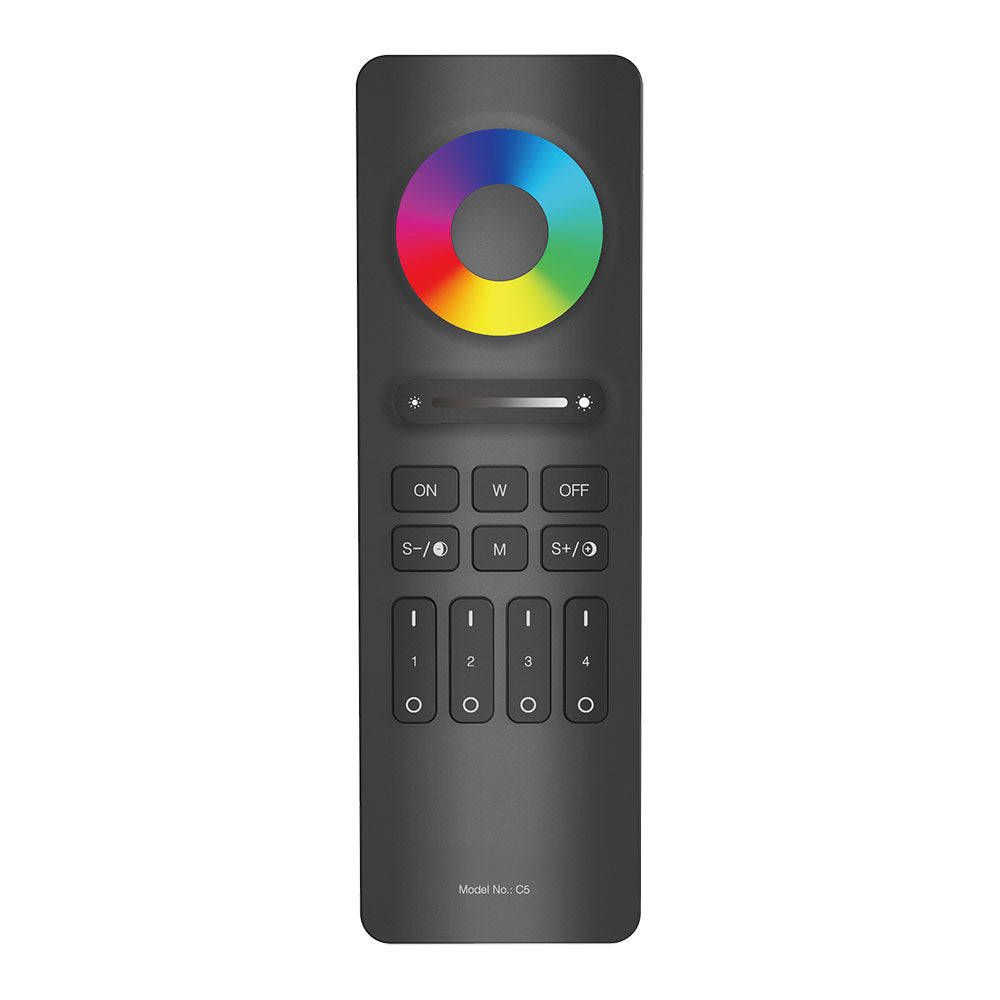 4 Zone RGB+CCT Smart Remote Control – RF Handset for Colour Changing Outdoor Lights