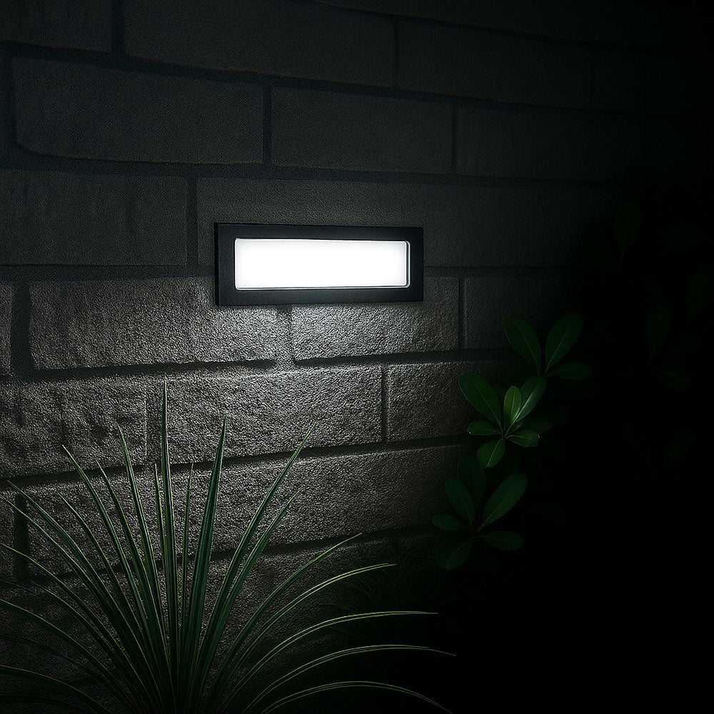 RADNOR Outdoor Recessed Wall Brick Light | LED | IP65 | CCT Tri-Colour Switchable