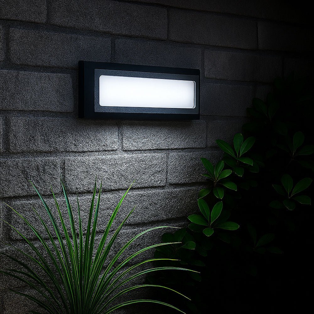 RADNOR Outdoor Surface Wall Brick Light | LED | IP65 | CCT Tri - Colour Switchable - LightHub Direct