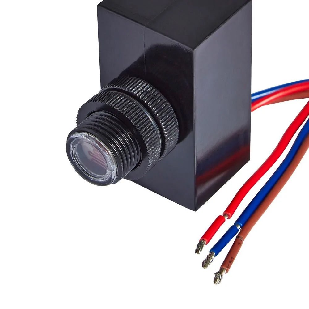 Add on Photocell Dusk to Dawn Sensor | IP65 | Black - LightHub Direct