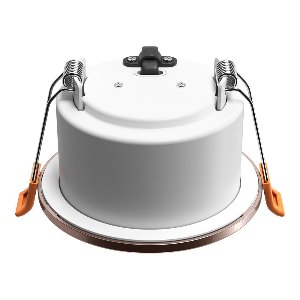 STRATA 5 | Tri - Colour CCT | LED Fire Rated Downlight | Dimmable 5W 600lm | IP65 | Copper - LightHub Direct