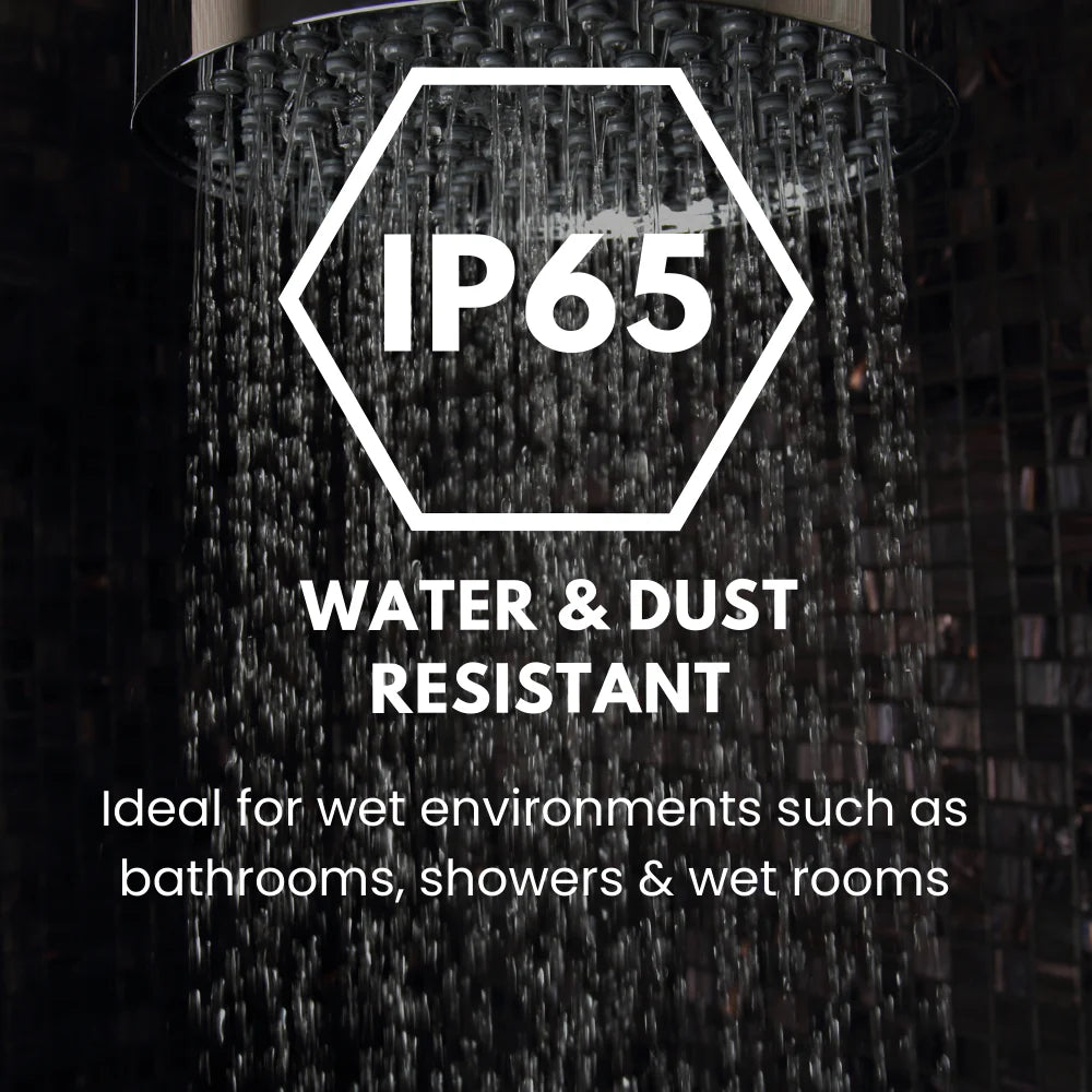 Smart WiFi RGB+CCT Fire Rated Downlight | Alexa & Google | GU10 IP65 | Matt White