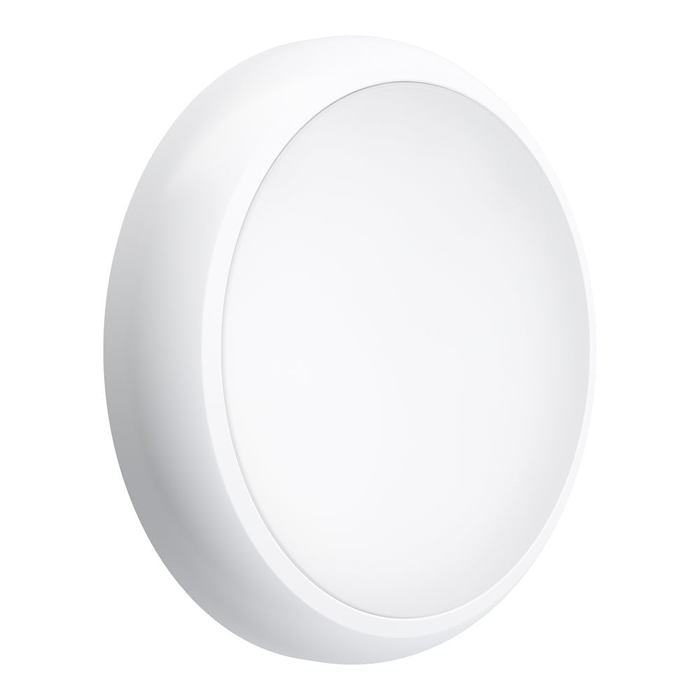 EUSTON TRINITY Slim Bulkhead Light | LED Multi Wattage 2160lm | Tri - Colour CCT | IP65 | Standard - LightHub Direct
