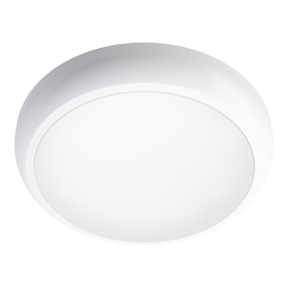 EUSTON TRINITY Slim Bulkhead Light | LED Multi Wattage 2160lm | Tri - Colour CCT | IP65 | Standard - LightHub Direct