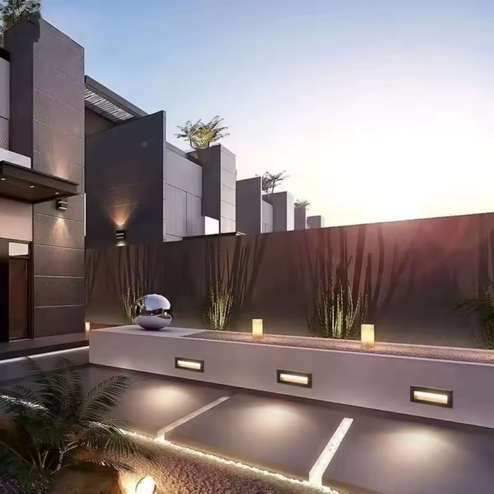 TYBURN Outdoor Indirect Surface Wall Brick Down Light | LED | IP65 | CCT Tri-Colour Switchable