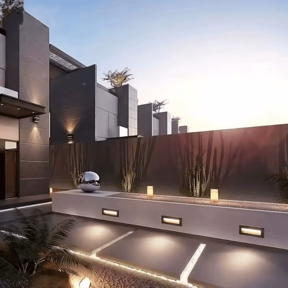 TYBURN Outdoor Indirect Surface Wall Brick Down Light | LED | IP65 | CCT Tri - Colour Switchable - LightHub Direct