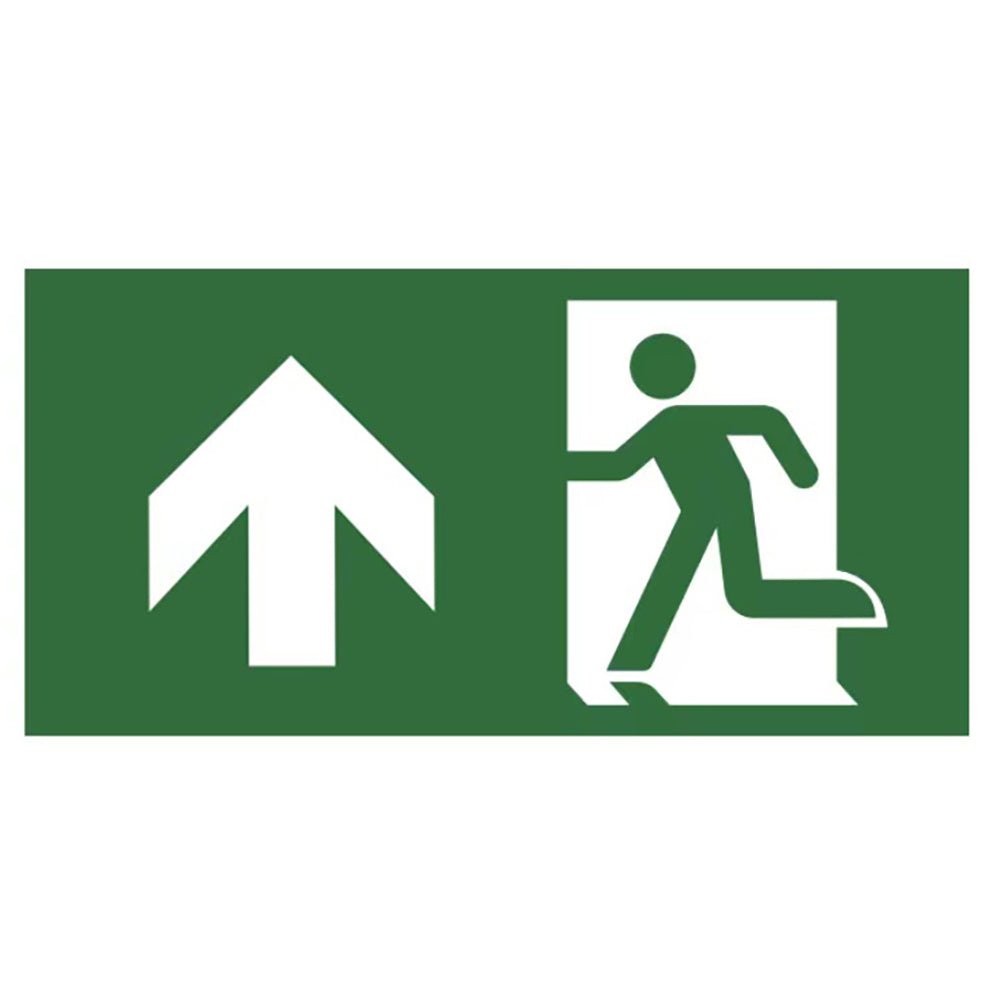 Up Legend for EVACULITE Suspended Emergency Exit Running Man Sign Light - LightHub Direct