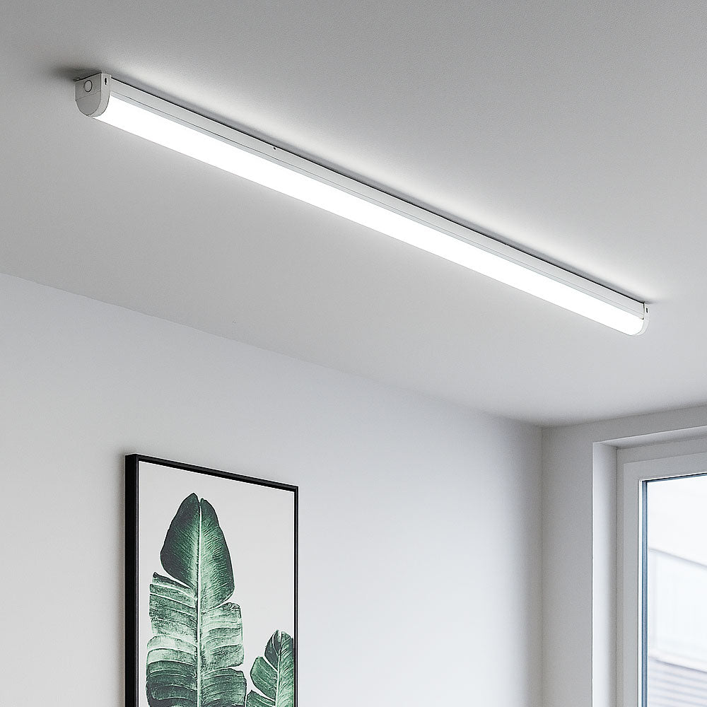 VALA LED Batten Light | 4ft High Lumen 5320lm | CCT Tri-Colour & Multi Wattage | IP20 | Standard