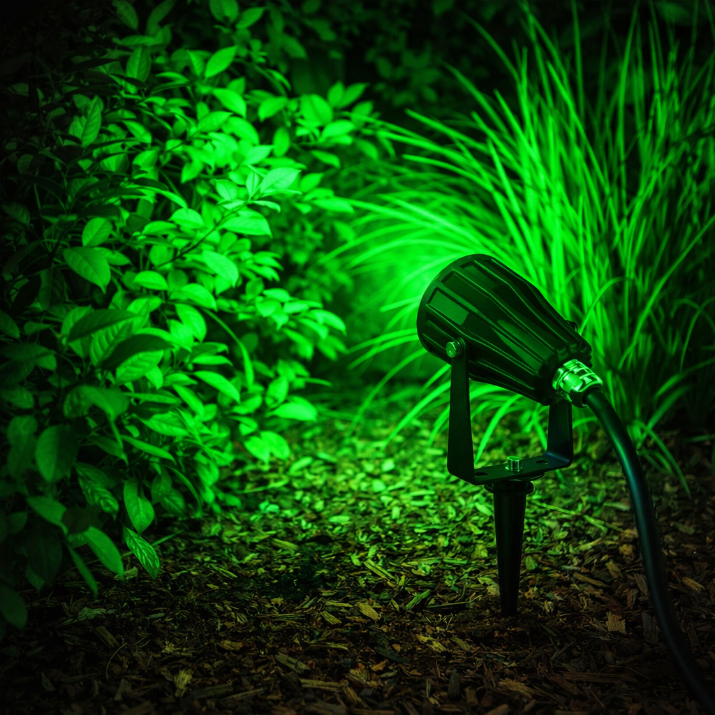 6W RGB+CCT Smart LED Garden Spike Light | 240V Colour Changing Outdoor Spotlight