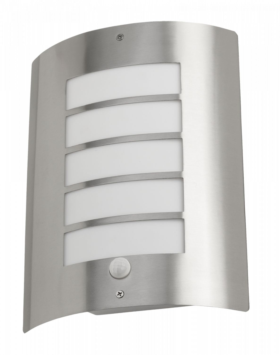 Outdoor Half Lantern Wall Light with PIR Motion Sensor | E27 IP44 | Stainless Steel