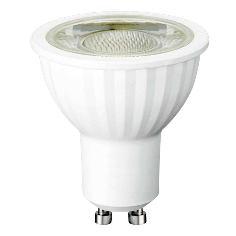 ELDON LED Plaster - in Trimless Round Downlight | Adjustable | GU10 | White | 4000K Neutral White Dimmable - LightHub Direct