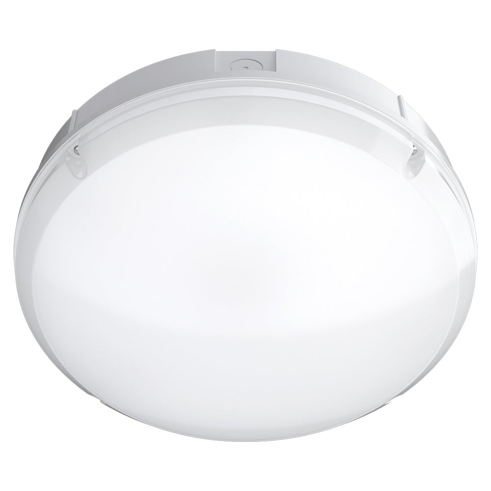 BALHAM PRO Drum Bulkhead Light Fitting | LED Multi Wattage | CCT 5 - Colour | IP65 | Standard Model - LightHub Direct