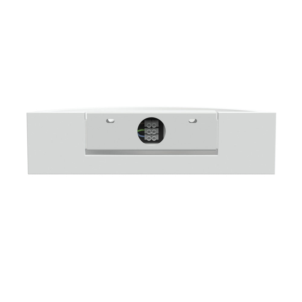 MILLBANK LED Rectangle Paintable Wall Plaster Uplighter Fitting | E14 (SES) | Up Down Light Effect | 2700K Warm White Dimmable