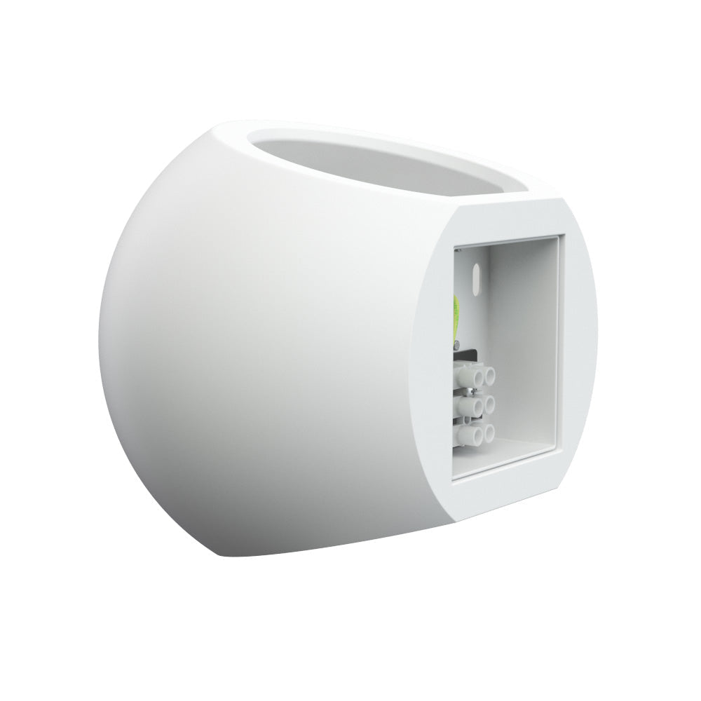 BEXLEY G9 Round Paintable Plaster Uplighter Fitting | Up Down Light Effect | 3000K Warm White Dimmable