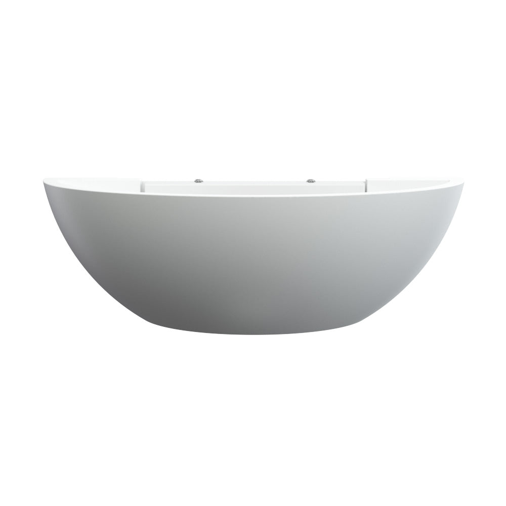 HALKIN Half Moon Plaster Uplighter Fitting | E14 (SES) | Up Down Light Effect | 2700K Warm White Dimmable