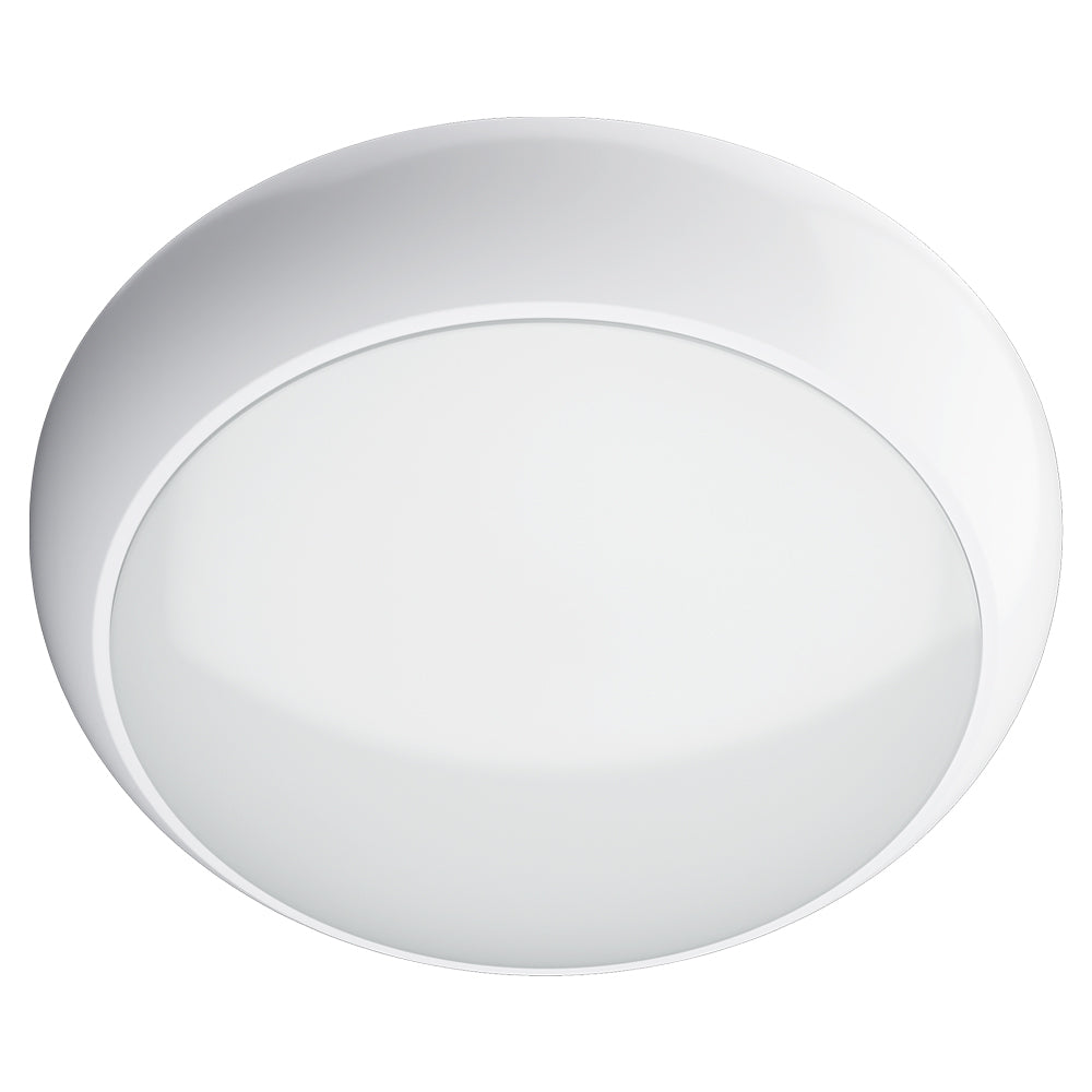 DALSTON 17W LED Microwave Motion Sensor 4000K Round Corridor Ceiling Bulkhead Light White IP65