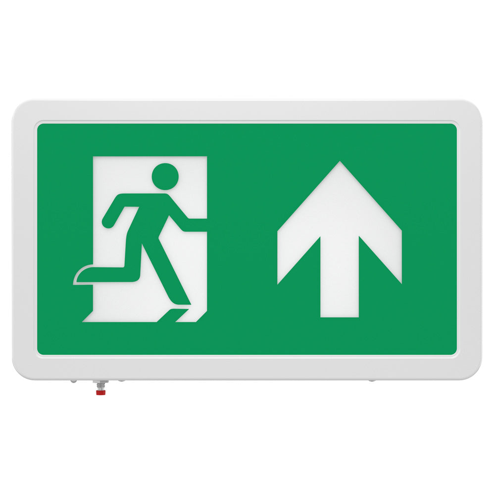 MAGNA Over Door Fire Exit Box Running Man Light | LED 4W 200lm | 6000K Daylight White | IP20 | 3hr Emergency Function