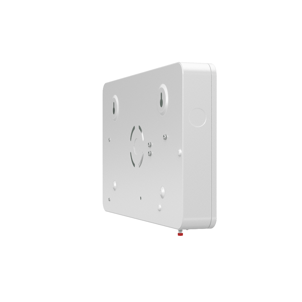 MAGNA Over Door Fire Exit Box Running Man Light | LED 4W 200lm | 6000K Daylight White | IP20 | 3hr Emergency Function | Down Arrow - LightHub Direct