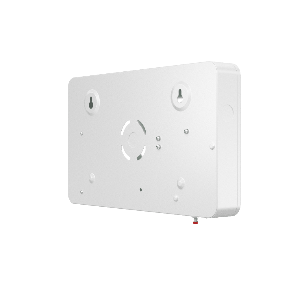 MAGNA Over Door Fire Exit Box Running Man Light | LED 4W 200lm | 6000K Daylight White | IP20 | 3hr Emergency Function | Down Arrow - LightHub Direct