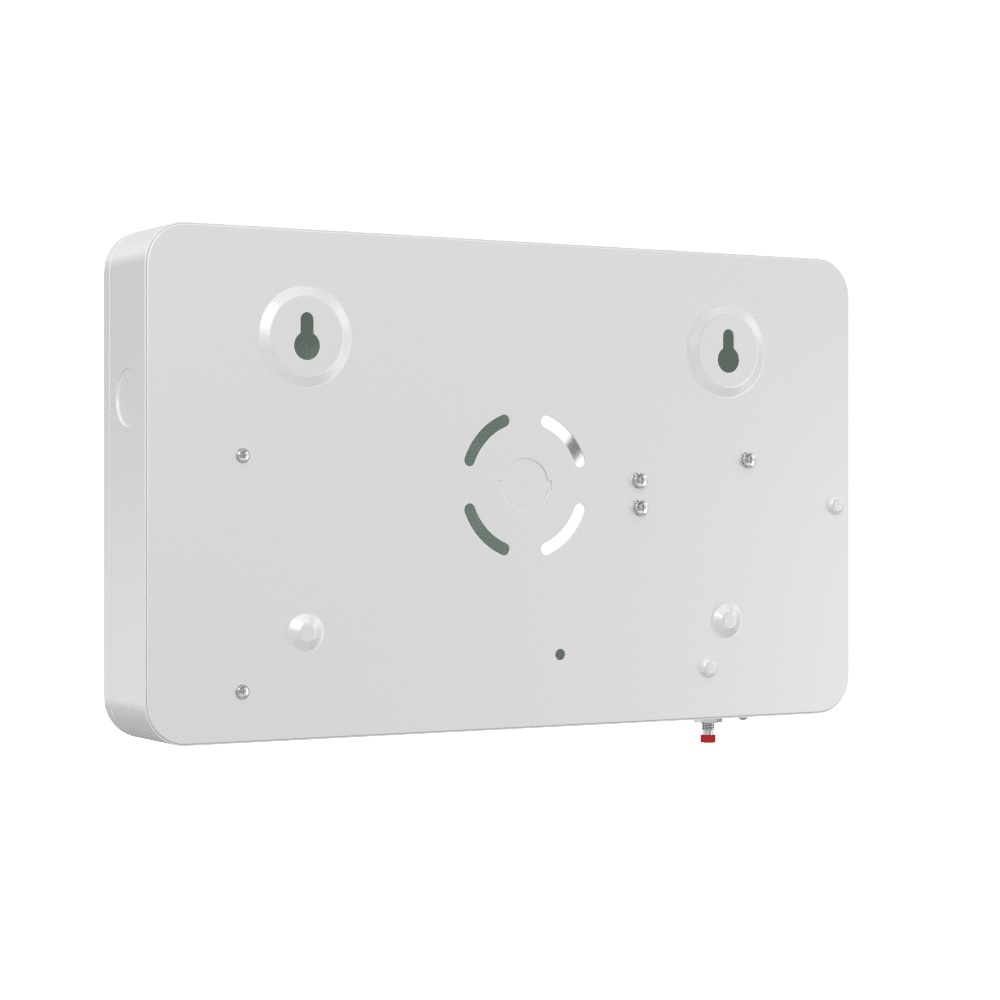 MAGNA Over Door Fire Exit Box Running Man Light | LED 4W 200lm | 6000K Daylight White | IP20 | 3hr Emergency Function | Down Arrow - LightHub Direct
