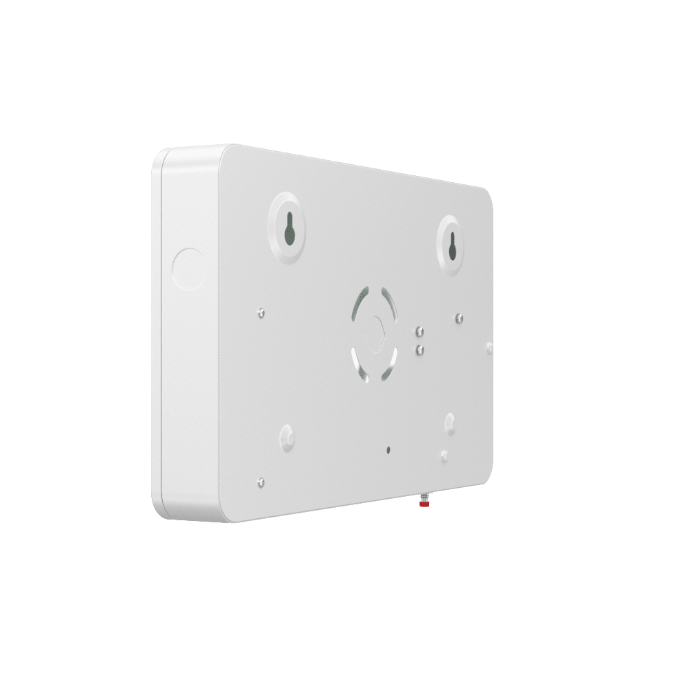 MAGNA Over Door Fire Exit Box Running Man Light | LED 4W 200lm | 6000K Daylight White | IP20 | 3hr Emergency Function | Down Arrow - LightHub Direct