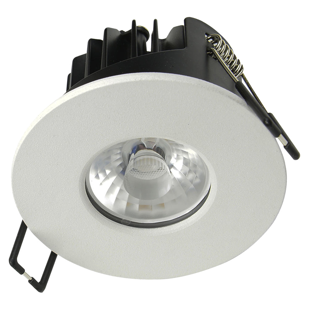 WiZ Smart App Wifi IFTTT Fire Rated Dimmable Downlight | LED 10W 750lm | CCT Tri-Colour | IP65 | White