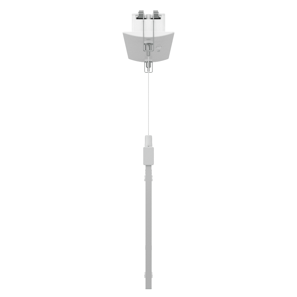 EDGE Suspended Recessed Ceiling Exit Running Man Sign Light | LED 3W 200lm | 6000K Daylight White | IP20 | 3hr Emergency Function - LightHub Direct