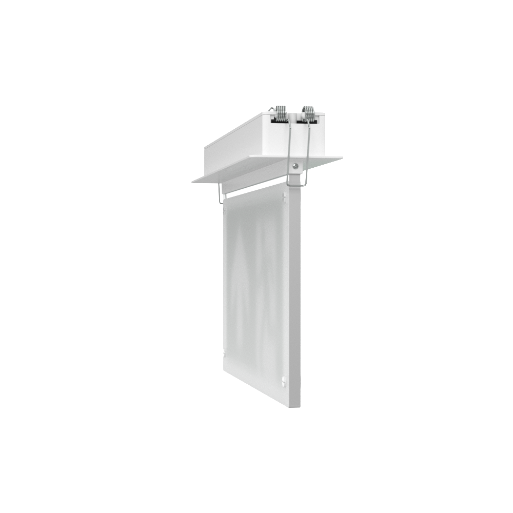 EDGE Recessed Ceiling Exit Running Man Sign Light | LED 3W 200lm | 6000K Daylight White | IP20 | 3hr Emergency Function